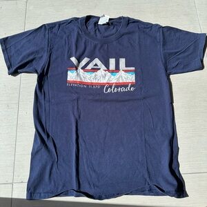 Vail Colorado Kids' Navy Tee